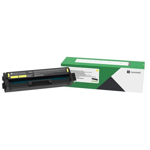 Lexmark C322Y0 Yellow Return Programme Toner Cartridge